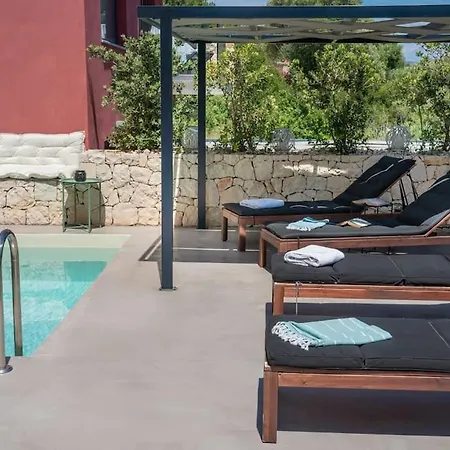 Elisabeth Sea View Private Pool Fiskardo Kefalonia Villa *